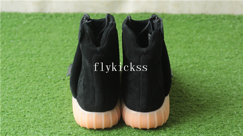 Adidas Yeezy Boost 750 Black Yellow Gum Glow Sole